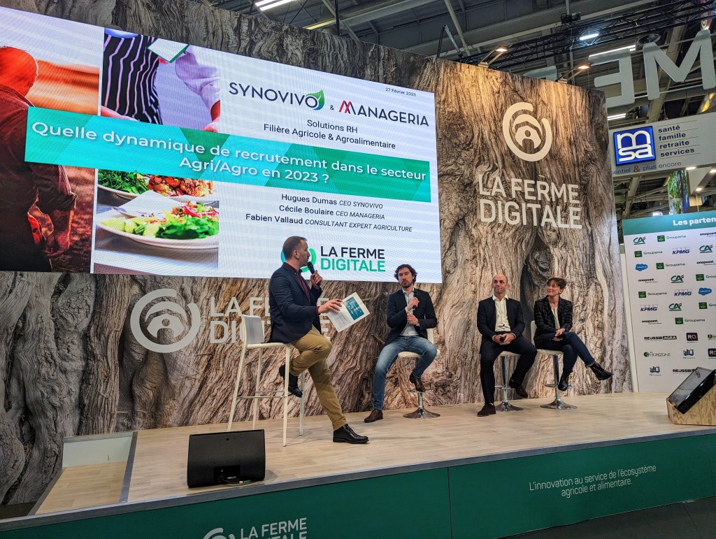 Le Salon de l’Agriculture 2023 a confirmé le partenariat de SYNOVIVO avec LA FERME DIGITALE